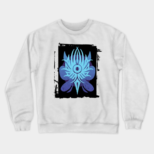 Tribal Flower Crewneck Sweatshirt by Khoirul Art